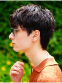 スパイラルパーマ×マッシュスタイルでおしゃれな雰囲気に◎