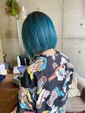 トト 船橋店(toto.) 黒髪/グレーベージュ/レイヤーロング/前髪パーマ[西船橋/津田沼]