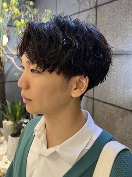 アンジェ(ange) 簡単スタイリングできまる大人ツイストスパイラルパーマ　松井