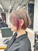 リミットバイアフィナー 大宮店(limit by Afinar)&nbsp;インナーカラー×丸みショート