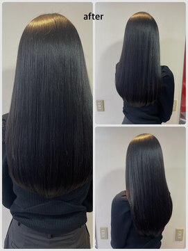 ルーチェ(luce) 髪質改善カラーヘアエステ 必要に応じた栄養分配合