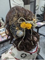 プラザサロン 辰巳台店 ハーフアップ