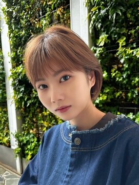 アンバー 池袋(amber) オリーブベージュ/ボブ/レイヤーカット[池袋駅]