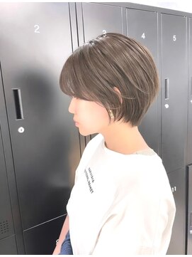 モアナ バイ ヘッドライト 沖縄豊見城店(Moana by HEADLIGHT) Moana【豊見城】#ショート#丸みショート#小顔ヘア#大人ショート