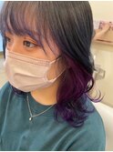 顔周りレイヤー ゆるふわ巻き
