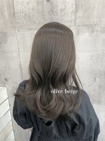 トッカ 天神店(tocca)&nbsp;赤みをしっかり抑えたolive beige☆