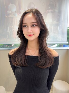 リリー(Lilley) 【lilley 稲永麻衣】レイヤーカット+顔まわりカット+韓国ヘア