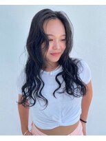 リン モアナバイヘッドライト 武蔵小杉2号店(lynn Moana by HEADLIGHT) lynn【武蔵小杉】#デジタルパーマ#ブルーブラック#ダークカラー