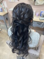 プーペ(pupe)&nbsp;ハーフアップ