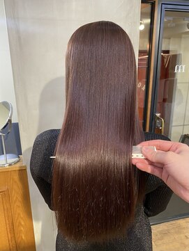 カールム(carlm) ボルドーブラウン/美髪/髪質改善/縮毛矯正/ストレート