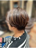 大人ハンサムショート
