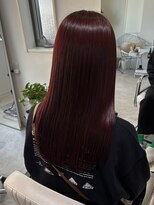 コーセイ(CO-SEI) 『ロングヘアーにおすすめ』髪質改善カラー直後のリアル美髮