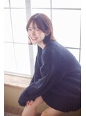 外ハネショートボブ