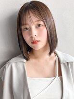 ★愛され美髪似合わせカット艶感ホワイトグレージュ#514f0425
