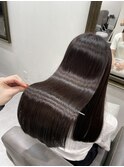 似合わせカット/前髪長め/ブラウンカラー/髪質改善/清澄白河