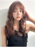 【La fith】ゆるふわヘア×シースルーバング×ショコラブラウン