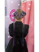 カチモリ　韓国風ヘアアレンジ 結婚式セット お呼ばれヘア