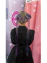 カチモリ　韓国風ヘアアレンジ 結婚式セット お呼ばれヘア