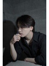 【ナチュラルセンターパート×シースルー】［メンズ/メンズパーマ/スパイラルパーマ/メンズカット/渋谷］