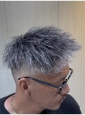 ホワイトメッシュツイスト