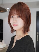 アイドットプラスフェリシア 表参道(i.+FERiCIA.)&nbsp;10代 20代 30代ニュアンスカラー似合わせカットフルバング顔周り