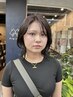似合わせカット+透明感カラー+お好きなホームケア製品￥12500～