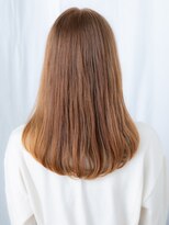 ドクターズ サロン ラブ(Dr's Salon LAB)&nbsp;コーラルオレンジワンカールレイヤースタイルj古河10代20代