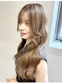 ブリーチ無しで叶える♪シナモンベージュ♪