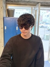 ホームボーイ(HOME BOY) ノーセットでも決まる シャドウパーマ メンズ パーマ