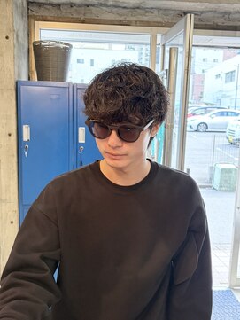 ホームボーイ(HOME BOY) ノーセットでも決まる シャドウパーマ メンズ パーマ