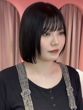 ロンドリメゾン 原宿(Lond re Maison.) マロンベージュ/ショート/前髪/レイヤー/髪質改善/縮毛矯正/原宿