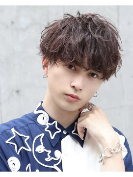 オーシャントーキョーウエスト 心斎橋 (OCEAN TOKYO WEST) スパイラルパーマウルフツーブロックツイスパシャドウパーマ