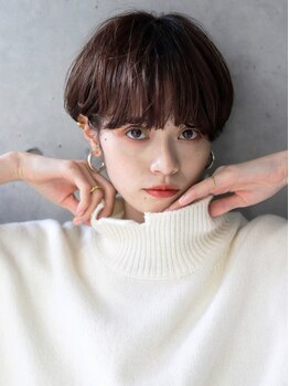 ツウィ(twi)の写真/顔周りの絶妙なバランスで小顔に魅せる◎髪質や骨格に合わせてカットするから理想のスタイルが叶う♪