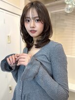 イヴォーク トーキョー(EVOKE TOKYO) ミディアムレイヤーバタフライカット髪質改善ハイレイヤーカット