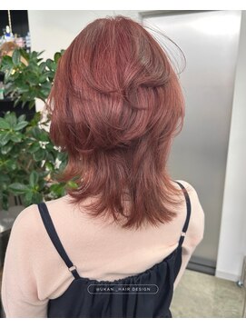 ウカン(UKAN.) 似合わせカット+シングルカラー