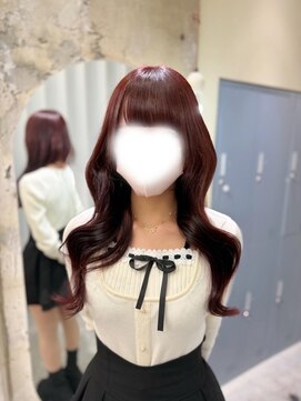 ジェム リット(GEM lit) 《Rena》ボルドーカラー/暖色カラー/レイヤーカット