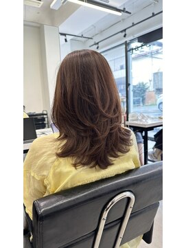 ガーデンタチカワネクスト(garden tachikawa next) 加藤貴大30代40代人気大人可愛いミディアムレイヤースタイル