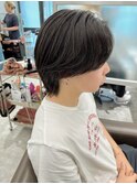 【毛流れセンターパート】