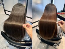 髪質改善・美髪縮毛矯正で今までにない艶髪に