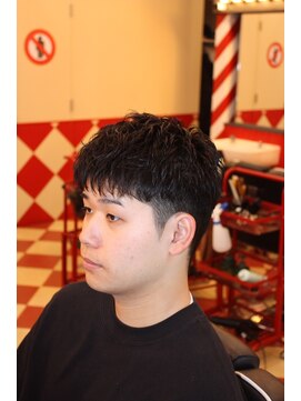 キングスマントーキョー 府中店(KINGSMAN TOKYO) MEN’S/ニュアンスパーマ/ニュアンスウルフ/府中