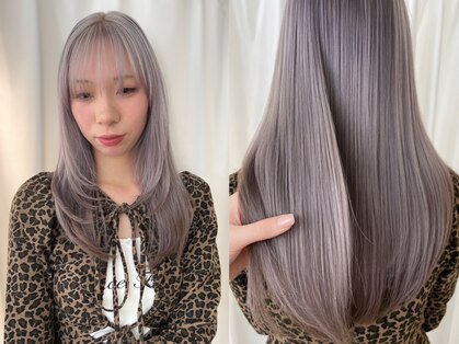 EN VEIL/髪質改善/ブリーチ/ハイトーンカラー/縮毛矯正【9月1日NEWOPEN(予定)】の写真