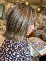 ヘア メイク ココ(hair make coco)&nbsp;透明感のあるホワイトカラーがパナイ。。！！