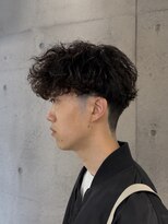 ルミ 高崎駅店(Lumi)&nbsp;テーパーマッシュ×波巻きパーマ　無造作に決まる◎