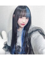 ビューティ スタジオ モッズ 渋谷(beauty studio M.O.D shibuya)&nbsp;黒髪ロングレイヤーカット