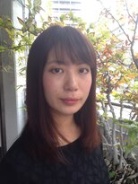 フェリシータ 緑地公園店(felicita)&nbsp;潤いのあるアッシュベージュシブラウン＠クラシカルセミディ