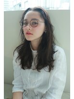 ナヌーク シブヤ(nanuk shibuya) 【nanuk】無造作ウェーブの外国人風質感がカッコイイセミロング