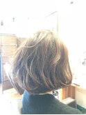 切りっぱなしボブ