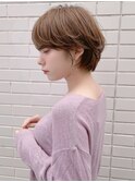 ショートボブ髪型【30代40代50代】ストレートパーマ黒髪