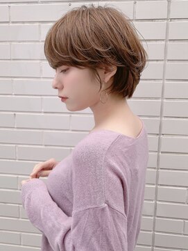グランド(GRAND) ショートボブ髪型【30代40代50代】ストレートパーマ黒髪