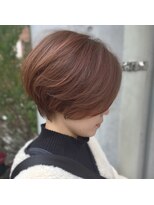 フクノカミ&nbsp;ピンクベージュ大人上品ショート